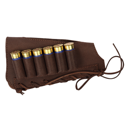Picture of Leather Shotgun Cartridge Carrier LEOPARD