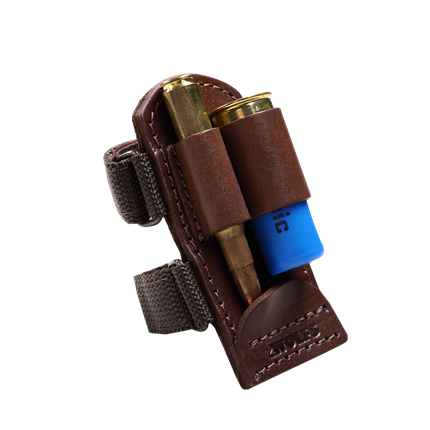 Picture of Leather Rifle Cartridge & Shotgun Cartridge Holder EXPRESS