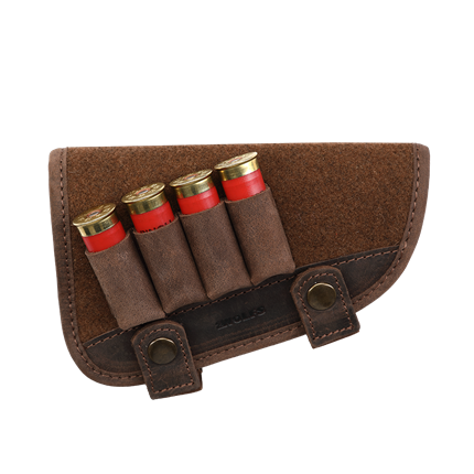 Picture of Leather Shotgun Cartridge Carrier TIGER
