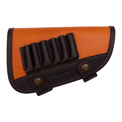 Picture of Leather Rifle Cartridge Carrier ROE